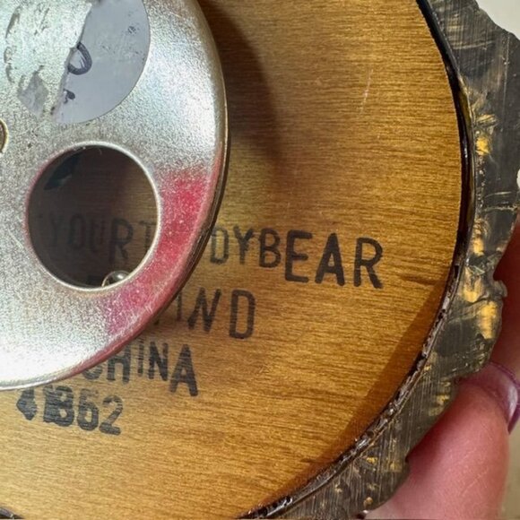 Charming Your Teddy Bear Wind-Up Music Box Featuring Bear Family Scene - Picture 6 of 6